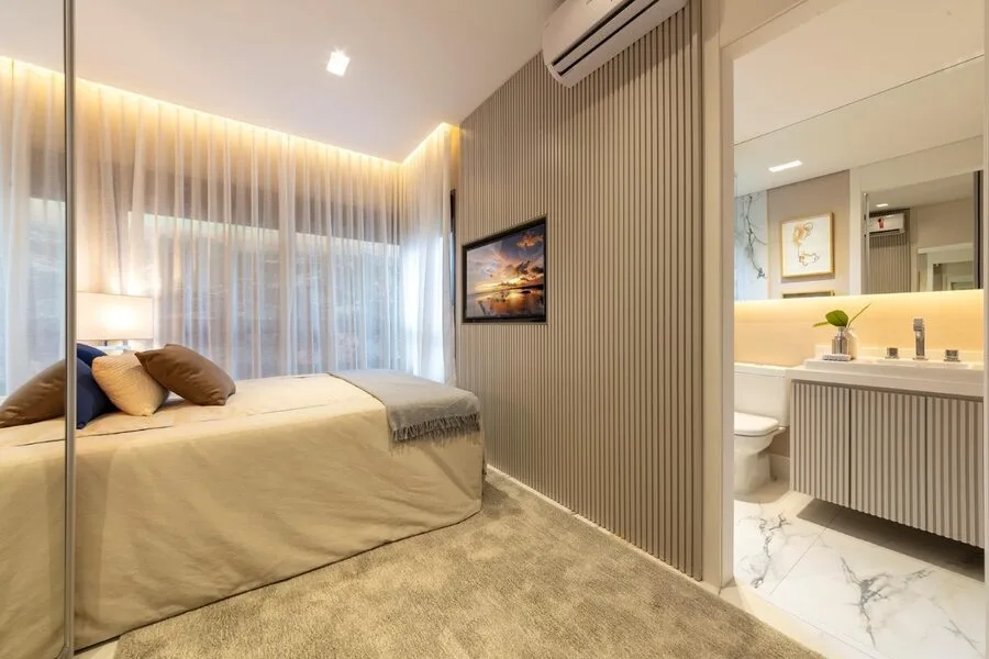 Quarto planejado moderno